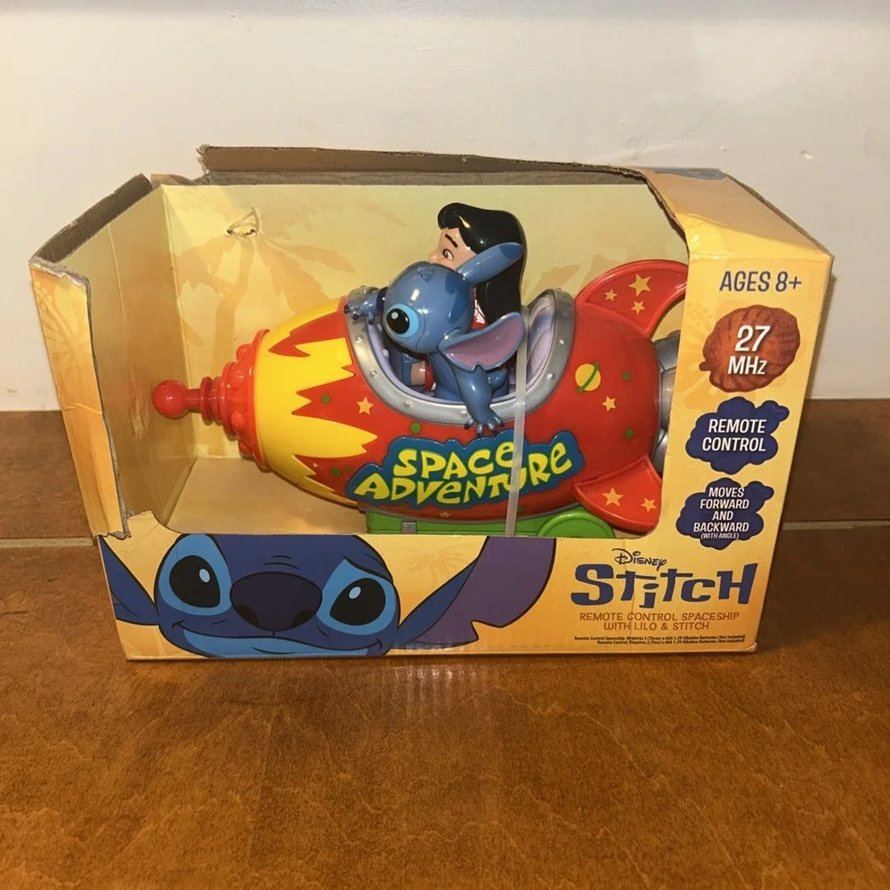 SPACESHIP ROCKET LILO & STITCH Remote Control Toy Disney Wireless